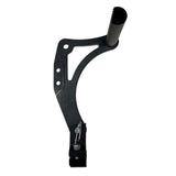 Billet Aluminum Pedal Assembly 1″ Rail NO Heel Rests – Short Pedals