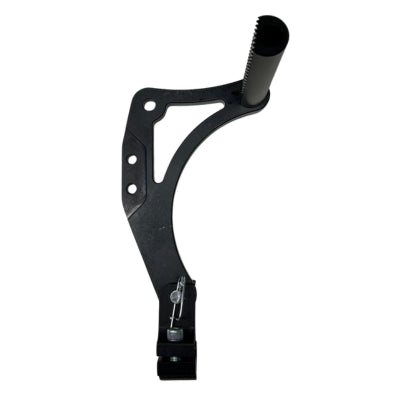 Billet Aluminum Pedal Assembly 1″ Rail NO Heel Rests – Short Pedals