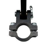 Billet Aluminum Pedal Assembly 1″ Rail NO Heel Rests – Short Pedals