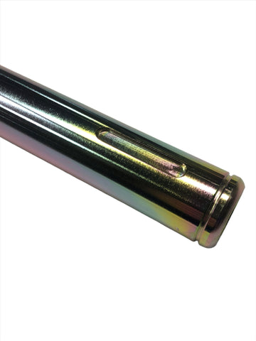 Axle 32" Thin Wall Zinc Ultra Light with Carbon Sleeve
