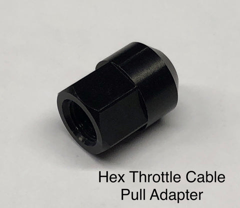 Throttle Cable Pull Adapter 3/8 Hex