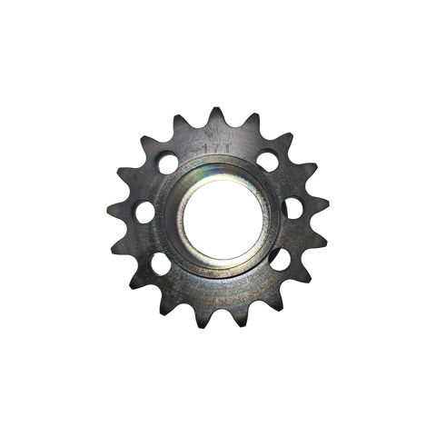 17 tooth titanium clutch drive gear, #35 pitch