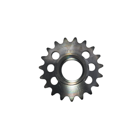 19 tooth titanium clutch drive gear, #35 pitch