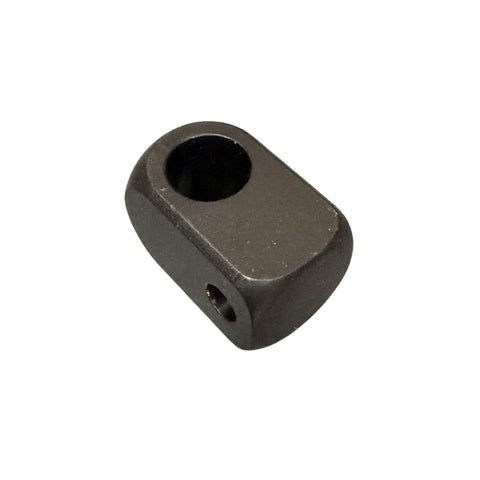 Alum Steering Block Single hole 5/8in