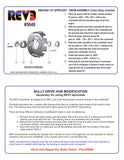 SMC 10t #35 Sprocket Conversion Kit for Bully Two Disk Clutches