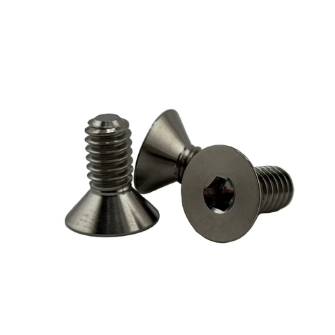 Grade 5 titanium outlaw kart bead lock bolts sold in a three pack