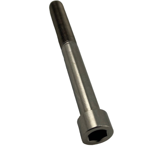 Grade 5 titanium quarter midget kingpin, 3/8-24 by 3.5 inch socket head pin