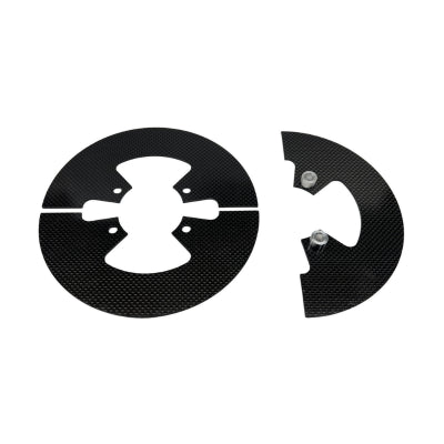 4-Spoke Mini Precision Sprocket Gear Guard Options – Carbon Fiber