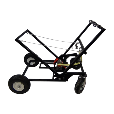 One Man Power Kart Stand with Big Wheel Kit
