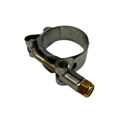 Box Stock Muffler Clamp Heavy Duty SS