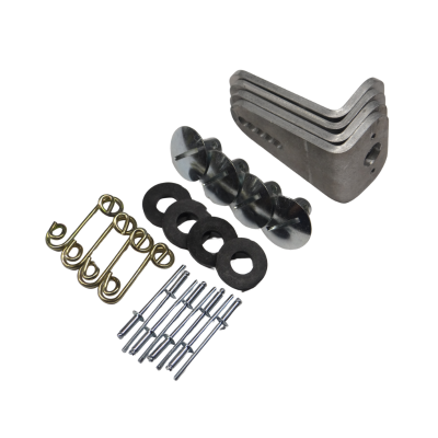 Dzus Tab Body Kit - Front Bumper (includes alum body brackets)