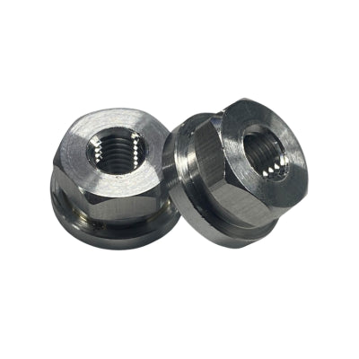 Hardened steel 1/2″ Hex wheel nuts.