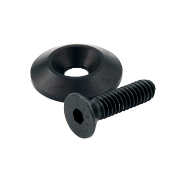 Wing to Rail Black Countersunk Washer KIT