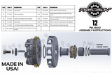 Velocity 4 Prong Clutch Driver Options