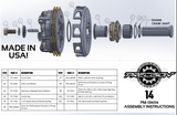 Velocity 4 Prong Clutch Driver Options