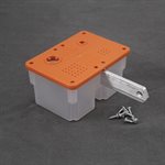 Dual Catch Tank with Orange Top
