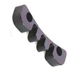 MCP1168 Mini-Lite caliper spacer for vented kart brake rotors