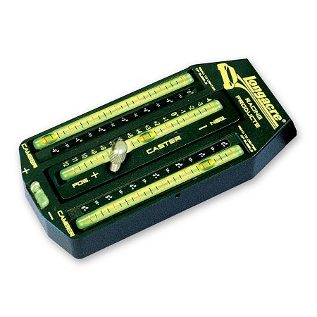 Longacre Bubble Caster/Camber Gauge with Case, LESS ADAPTER
