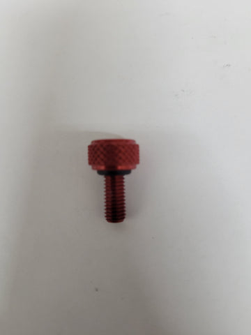 Aluminum Bead Lock Screw, Red