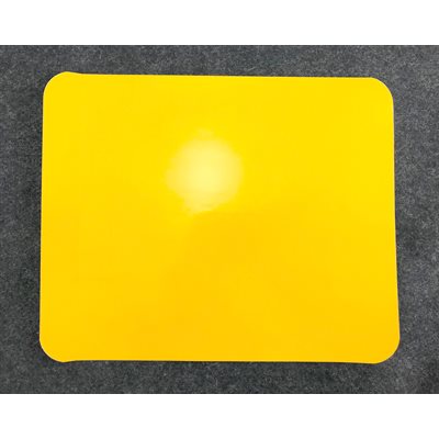 yellow stick-on panel