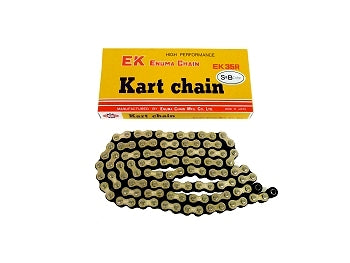 EK Spaced Silver Pro Chain 40 In. (106 Link) #35 - kart chain