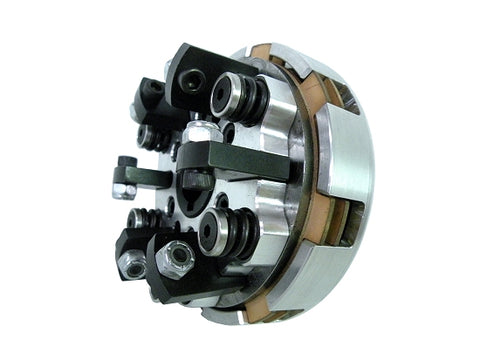 Viper unassembled two-disc clutch kit silver colored drum