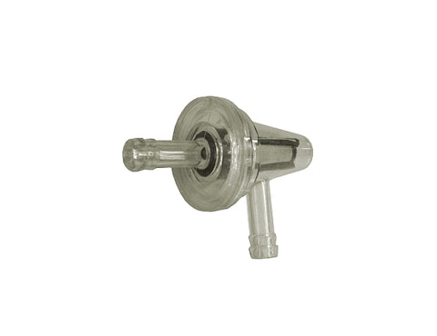 90 Degree Clear Fuel Filter, Small