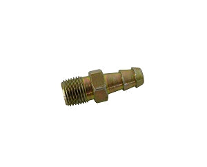 Straight Fuel Fitting (1/8" thread / 1/4" fuel line) BRASS - Toigo Racing