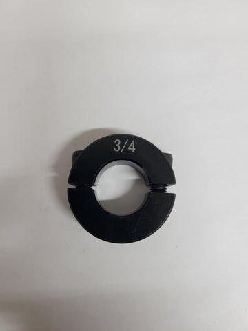Aluminum 3/4 Two Piece Lock Collar - kart lock collar
