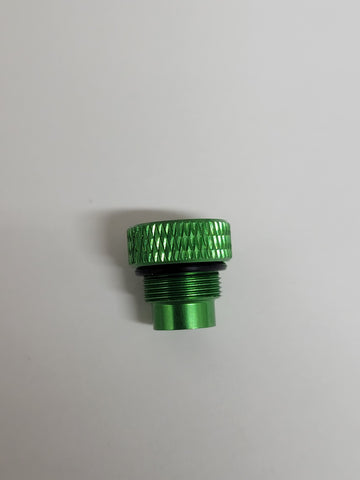 Green Aluminum Port Plug