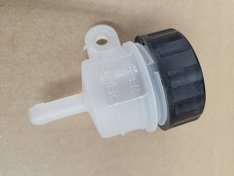 Master cylinder remote reservoir