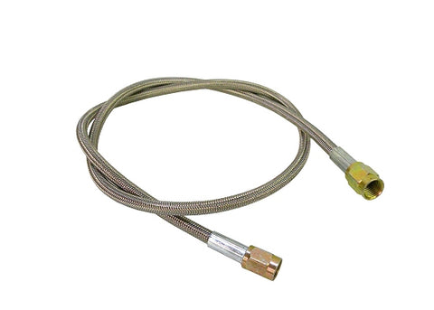 3/16" Steel Braided Brake Line, 32"