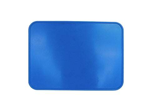 plastic number panel (blue)