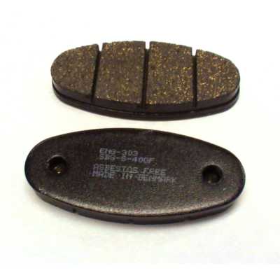Enginetics brake pad standard black