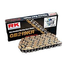 RK #219 Chain 116 Link Box - kart chain