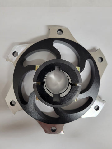 30mm Sprocket Hub Black - kart sprocket hub