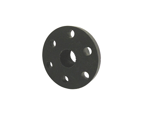 Splined steering hub