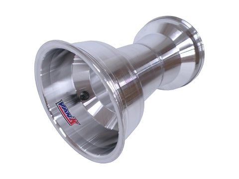 Van-K P-ZERO 6"x6" Silver Kart Wheel, 2.5" Backspace