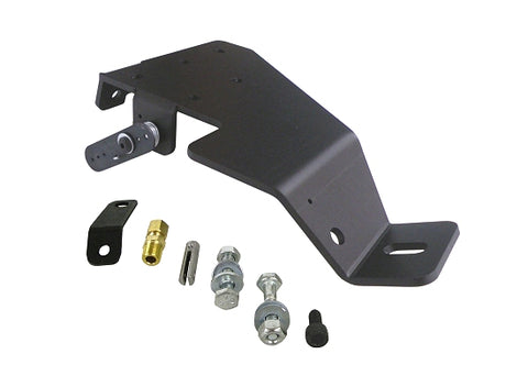 Black Anodized Narrow 1/2 Design Top Plate