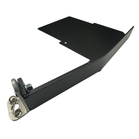 Slack Floor Pan W/ Support Wing. Black Powdercoat **