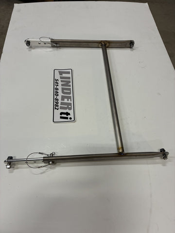 LINDERti Aero T titanium adjustable wing stand