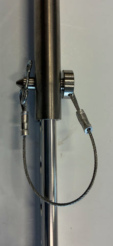 LINDERti Aero T titanium adjuster pins and hardware