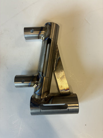 LINDERti titanium open cage receiver 10 degree detail