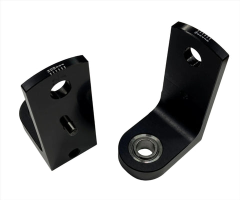 Caster L Brackets - LS 8 Degree