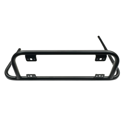 Right Side Tall Nerf Bar w/ 4 Dzus Tabs & Springs installed. Flat Black