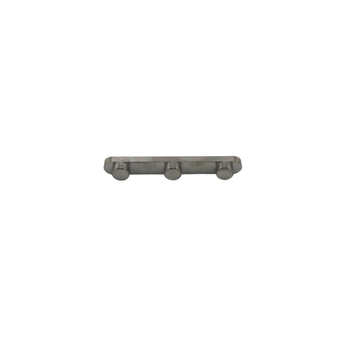 Titanium Charger keyway on a scale showing its 5.8 gram weight versus the steel original