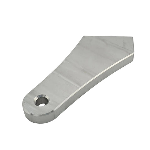 Aluminum TQ midget beam axle steering arm, full length view