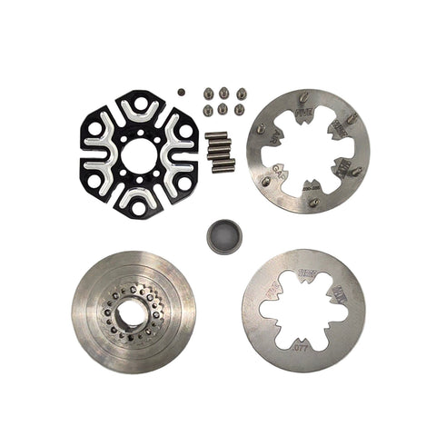 Five Three Titanium 2 disk clutch upgrade kit for bully style go kart clutches