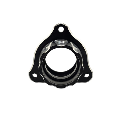 Tapered angular contact bearing seat inside the 7075 aluminum kart hub