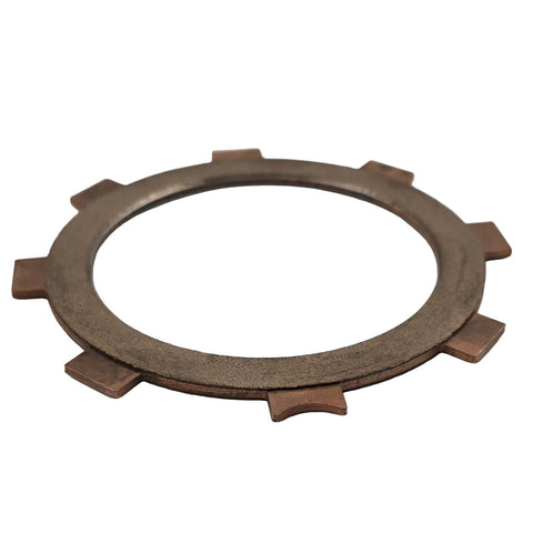 Drive tangs and inside diameter of the titanium specific clutch friction disk